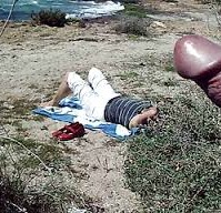 ekshibitionisme voyeurisme ekshibitionist på stranden sex i det fri
