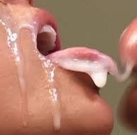 sperm sæd i munden sluger