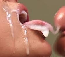 sperm sæd i munden sluger